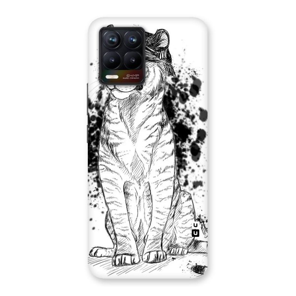 Tiger Wink Back Case for Realme 8