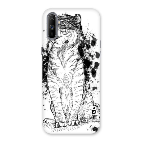 Tiger Wink Back Case for Realme C3