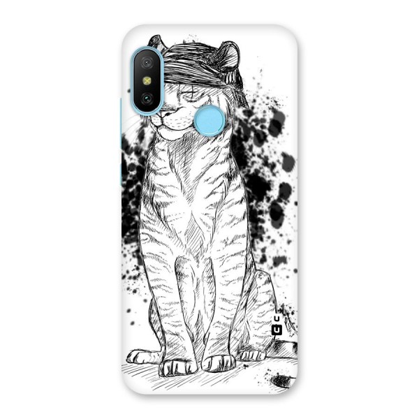 Tiger Wink Back Case for Redmi 6 Pro