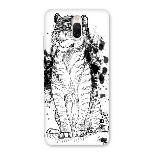 Tiger Wink Back Case for Redmi 8A Dual