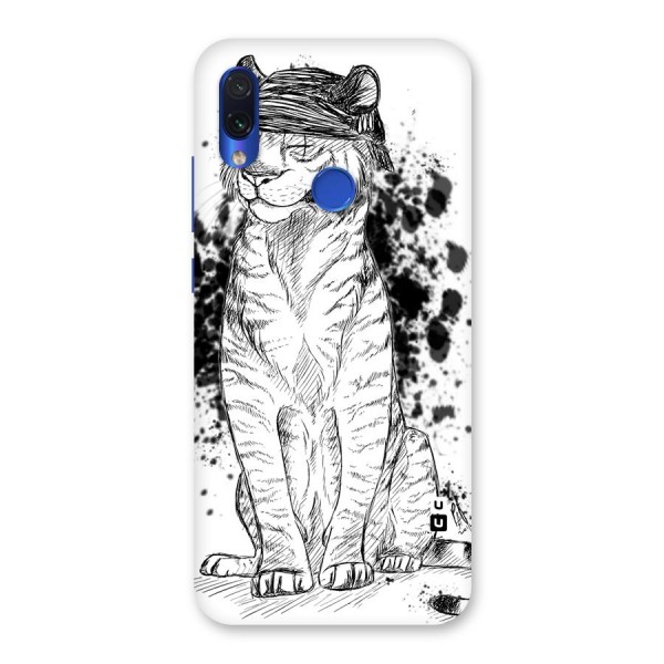 Tiger Wink Back Case for Redmi Note 7