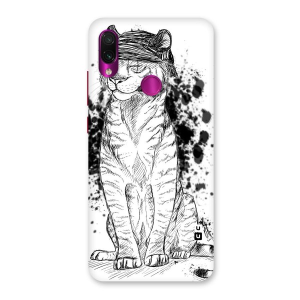 Tiger Wink Back Case for Redmi Note 7 Pro