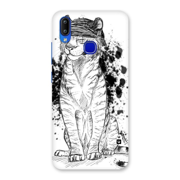 Tiger Wink Back Case for Vivo Y91