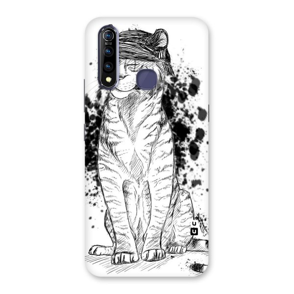 Tiger Wink Back Case for Vivo Z1 Pro