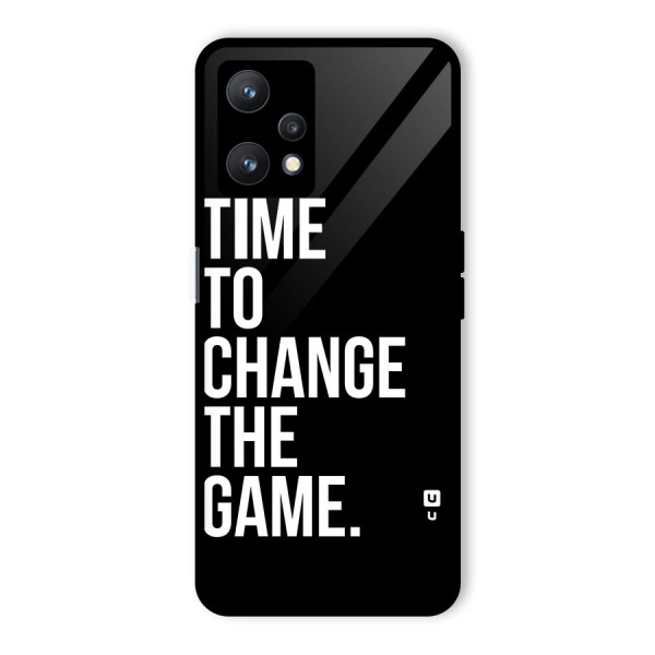 Time to Change the Game Glass Back Case for Realme 9 Pro 5G