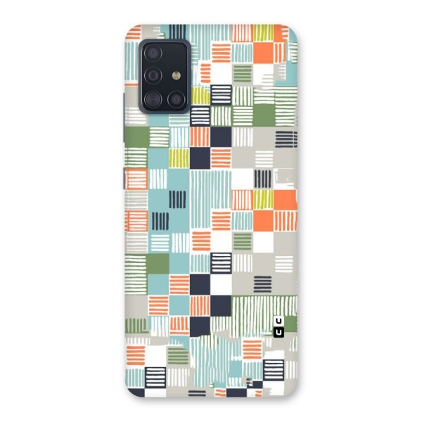 Tiny Boxes Stripes Back Case for Galaxy A51