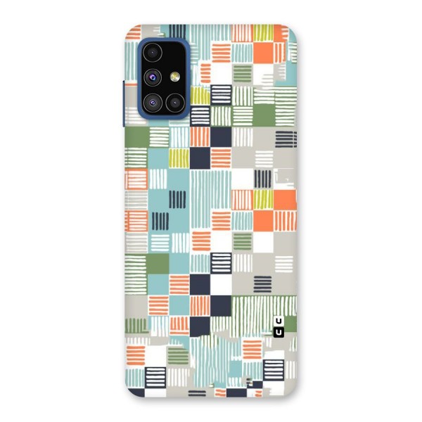 Tiny Boxes Stripes Back Case for Galaxy M51