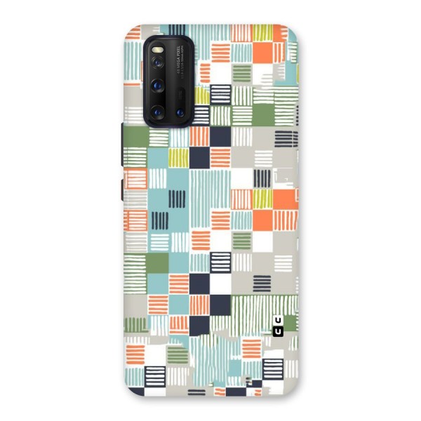 Tiny Boxes Stripes Back Case for Vivo iQOO 3