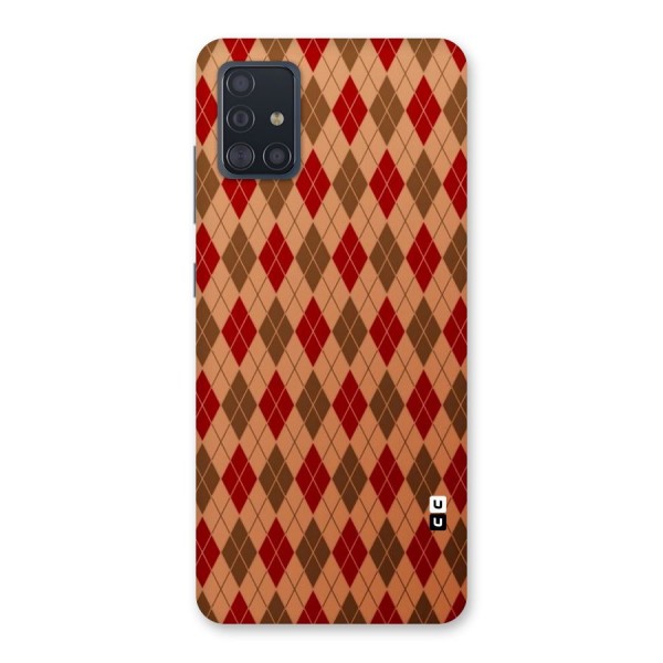 Tiny Checks Diamond Back Case for Galaxy A51