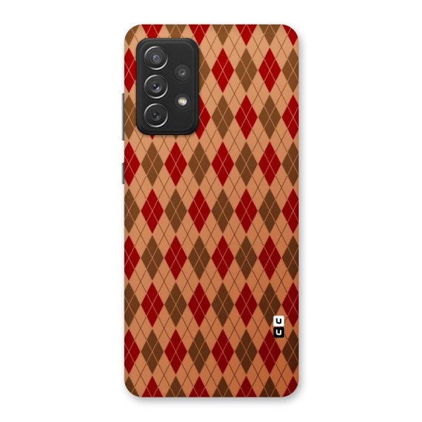 Tiny Checks Diamond Back Case for Galaxy A72