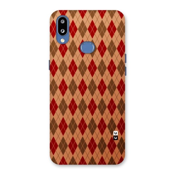 Tiny Checks Diamond Back Case for Galaxy M01s