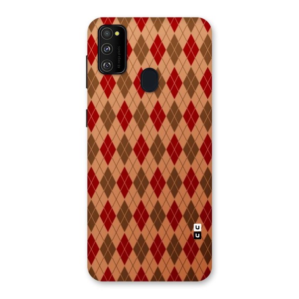 Tiny Checks Diamond Back Case for Galaxy M21