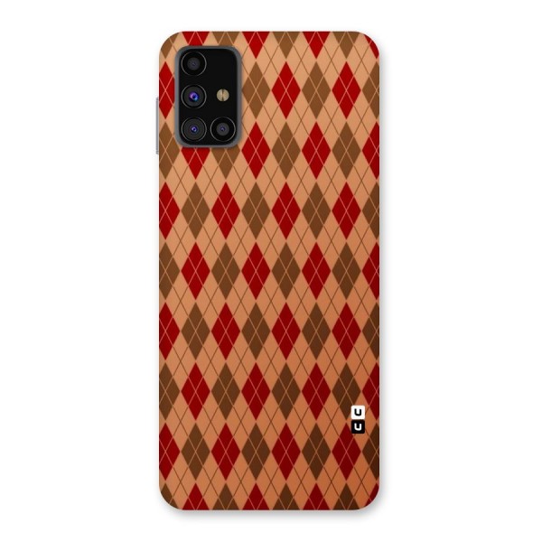 Tiny Checks Diamond Back Case for Galaxy M31s