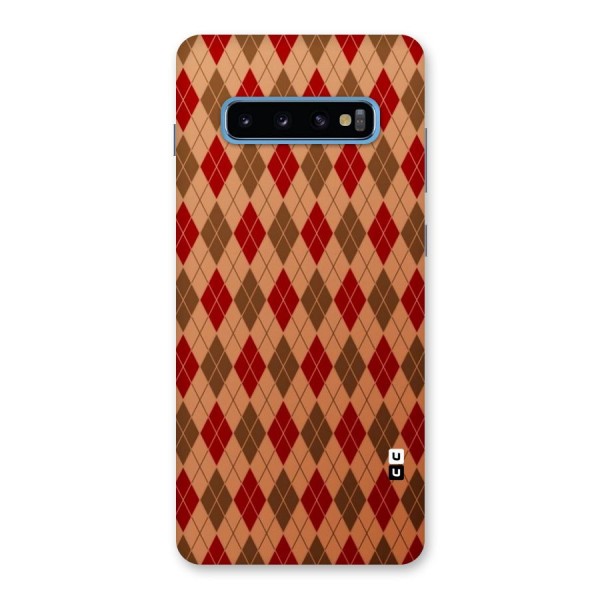 Tiny Checks Diamond Back Case for Galaxy S10 Plus