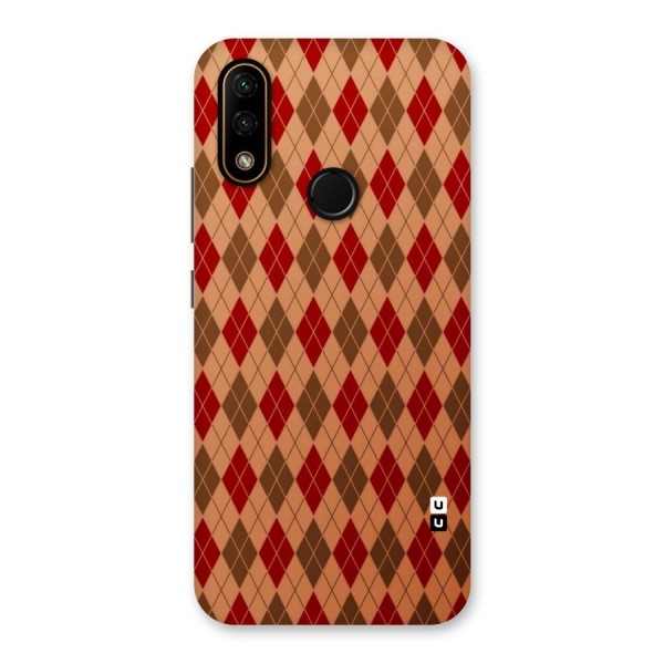 Tiny Checks Diamond Back Case for Lenovo A6 Note