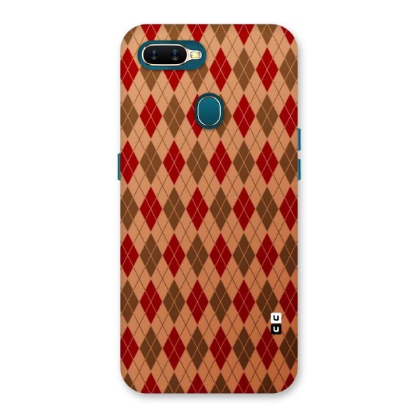 Tiny Checks Diamond Back Case for Oppo A12