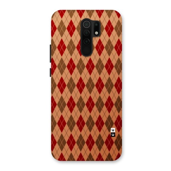 Tiny Checks Diamond Back Case for Redmi 9 Prime