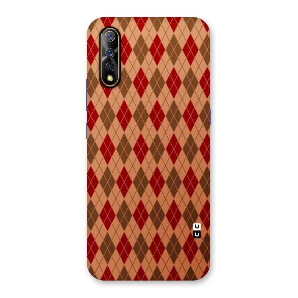 Tiny Checks Diamond Back Case for Vivo S1