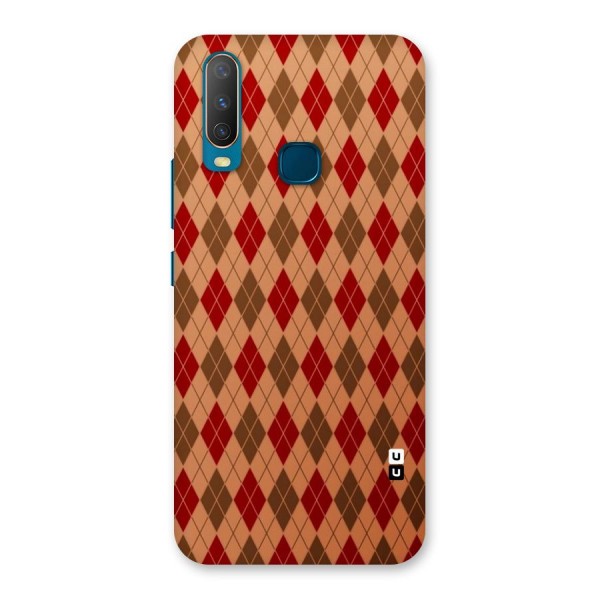 Tiny Checks Diamond Back Case for Vivo Y12