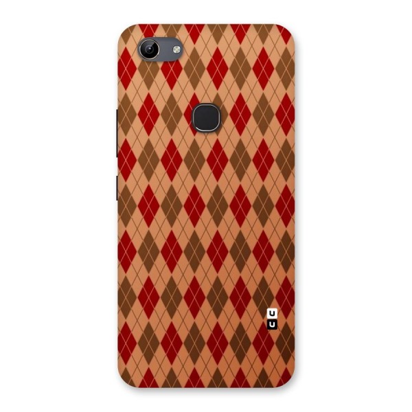 Tiny Checks Diamond Back Case for Vivo Y81