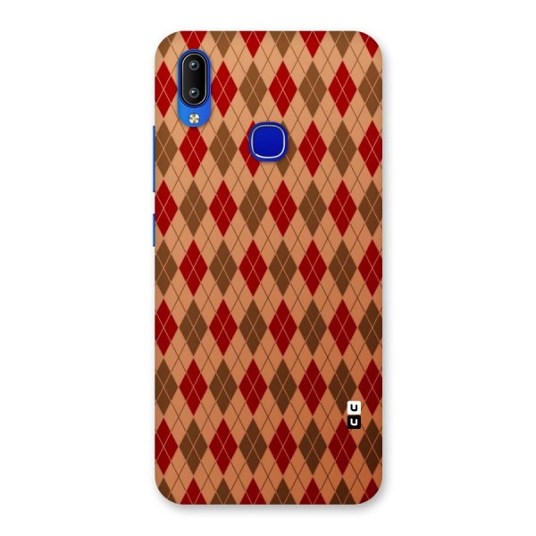 Tiny Checks Diamond Back Case for Vivo Y91