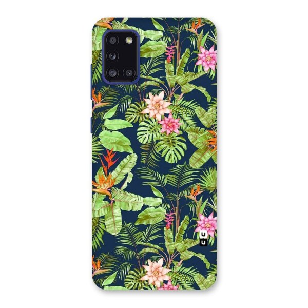 Tiny Flower Leaves Back Case for Galaxy A31