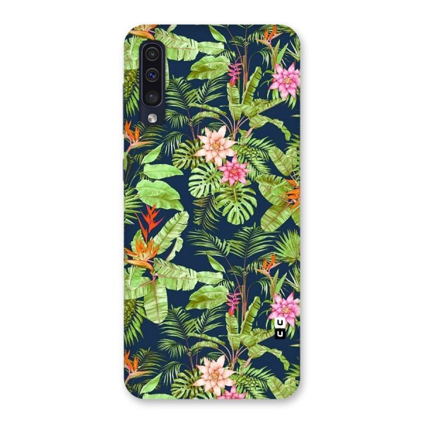 Tiny Flower Leaves Back Case for Galaxy A50