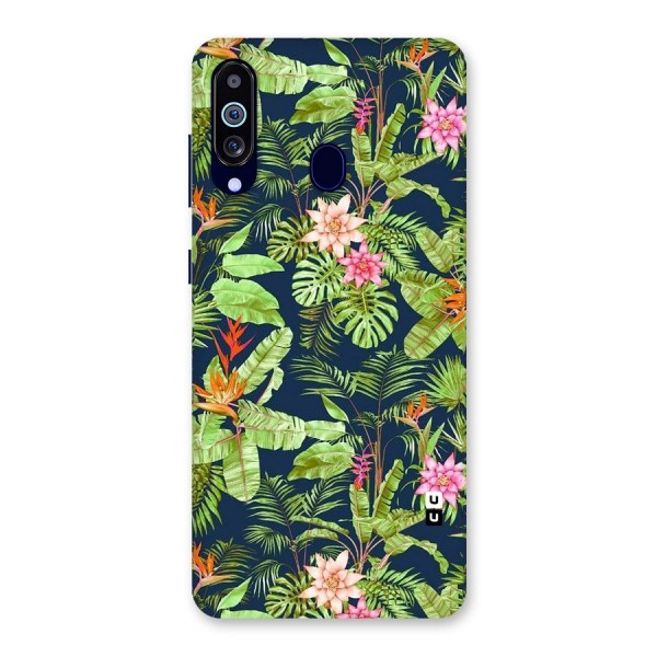 Tiny Flower Leaves Back Case for Galaxy A60