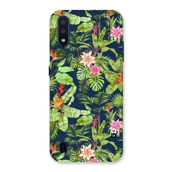 Tiny Flower Leaves Back Case for Galaxy M01