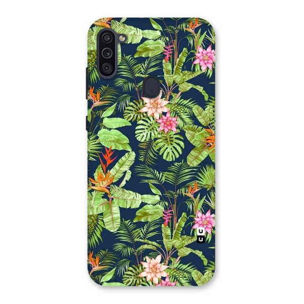 Tiny Flower Leaves Back Case for Galaxy M11