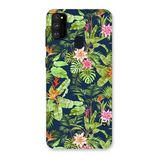 Tiny Flower Leaves Back Case for Galaxy M21