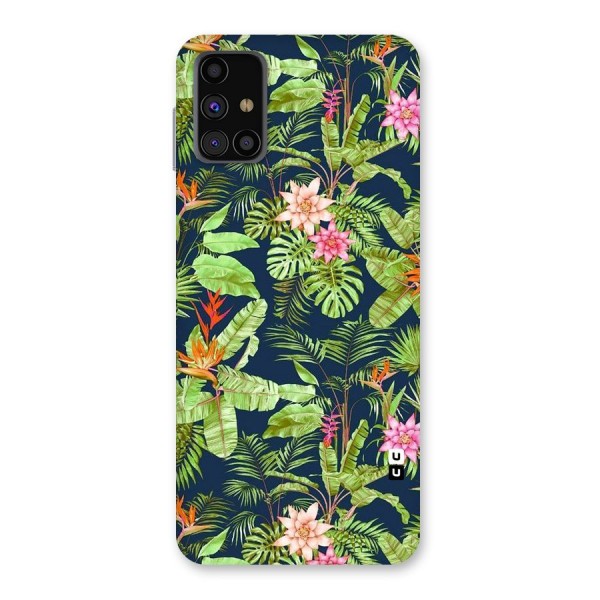 Tiny Flower Leaves Back Case for Galaxy M31s