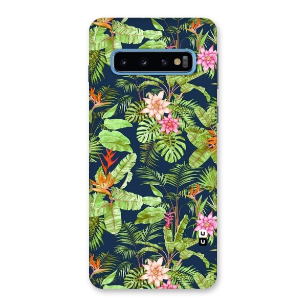 Tiny Flower Leaves Back Case for Galaxy S10