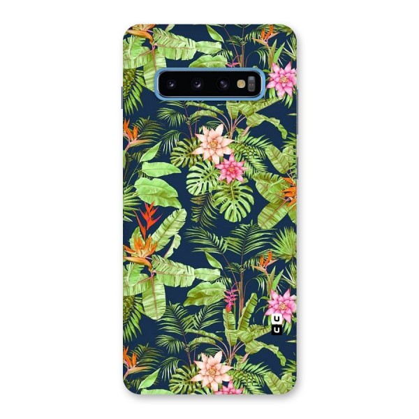 Tiny Flower Leaves Back Case for Galaxy S10 Plus