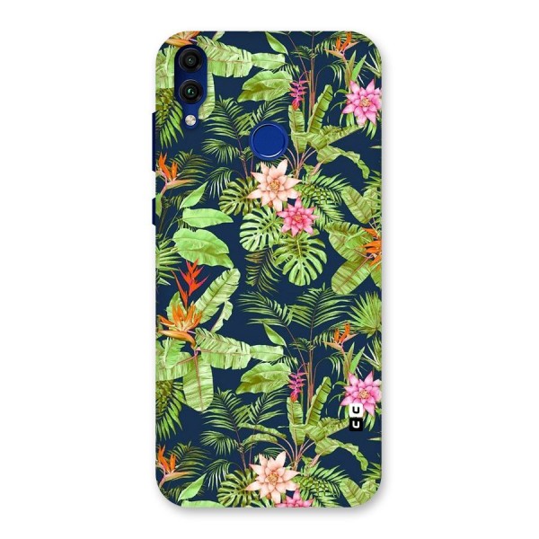 Tiny Flower Leaves Back Case for Honor 8C