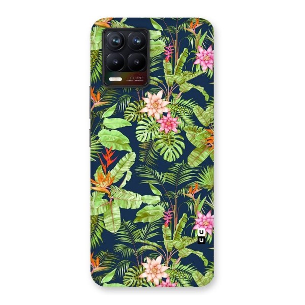 Tiny Flower Leaves Back Case for Realme 8