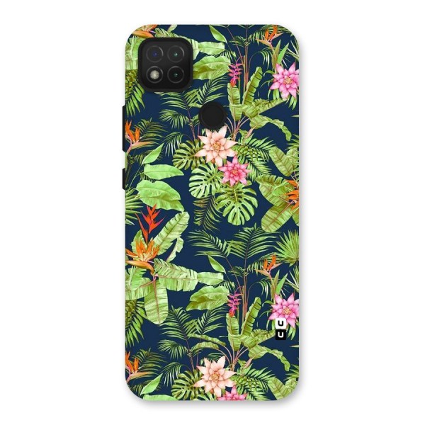 Tiny Flower Leaves Back Case for Redmi 9