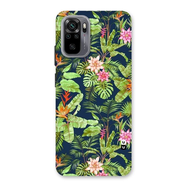 Tiny Flower Leaves Back Case for Redmi Note 10