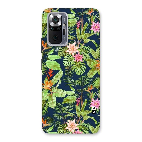 Tiny Flower Leaves Back Case for Redmi Note 10 Pro