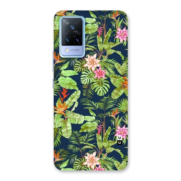 Tiny Flower Leaves Back Case for Vivo V21 5G