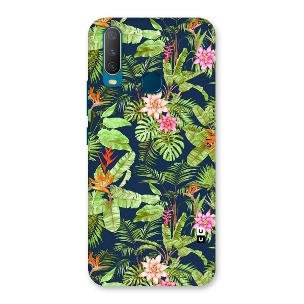 Tiny Flower Leaves Back Case for Vivo Y17