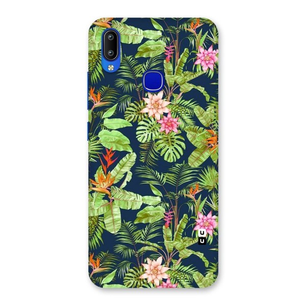 Tiny Flower Leaves Back Case for Vivo Y91