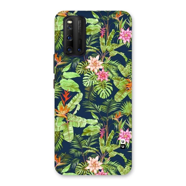 Tiny Flower Leaves Back Case for Vivo iQOO 3