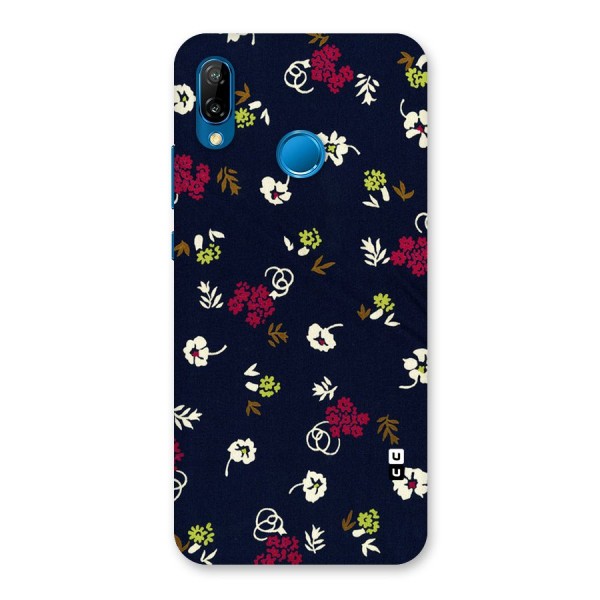 Tiny Flowers Back Case for Huawei P20 Lite