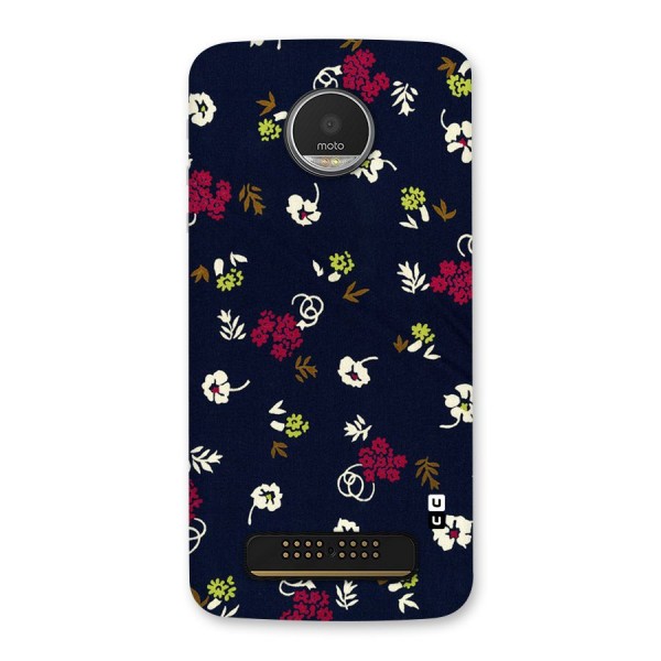 Tiny Flowers Back Case for Moto Z Play