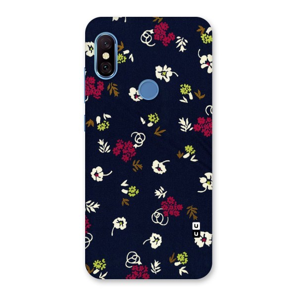 Tiny Flowers Back Case for Redmi Note 6 Pro