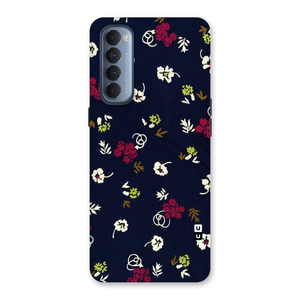 Tiny Flowers Back Case for Reno4 Pro