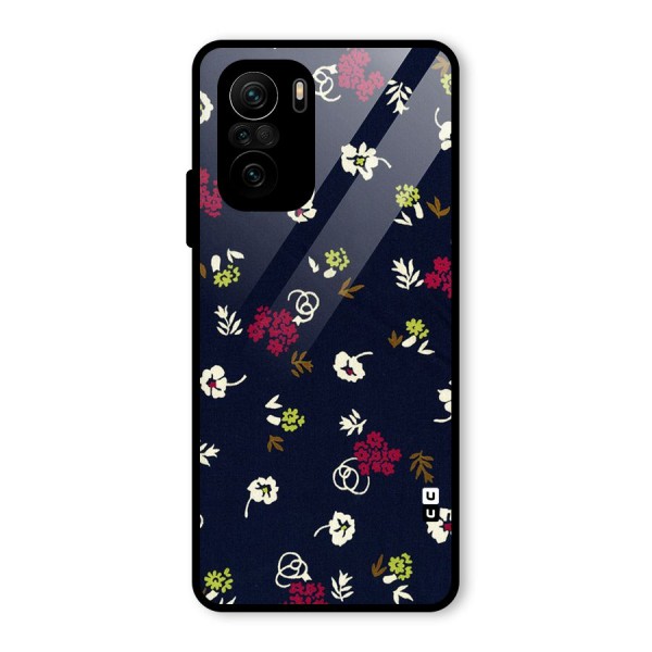 Tiny Flowers Glass Back Case for Mi 11x