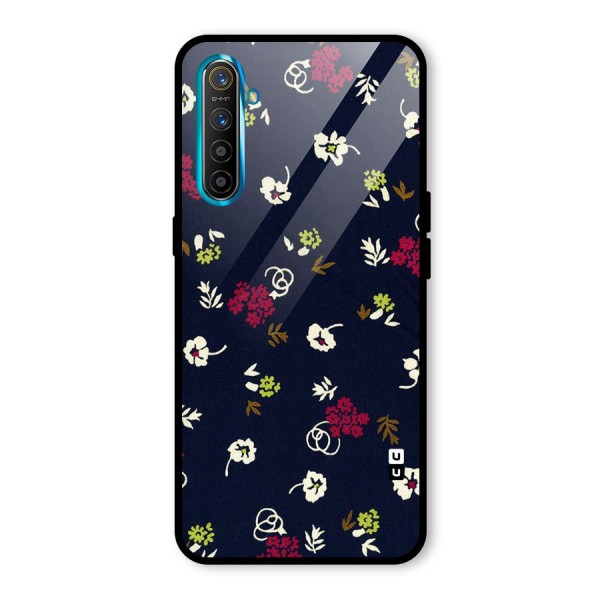 Tiny Flowers Glass Back Case for Realme XT