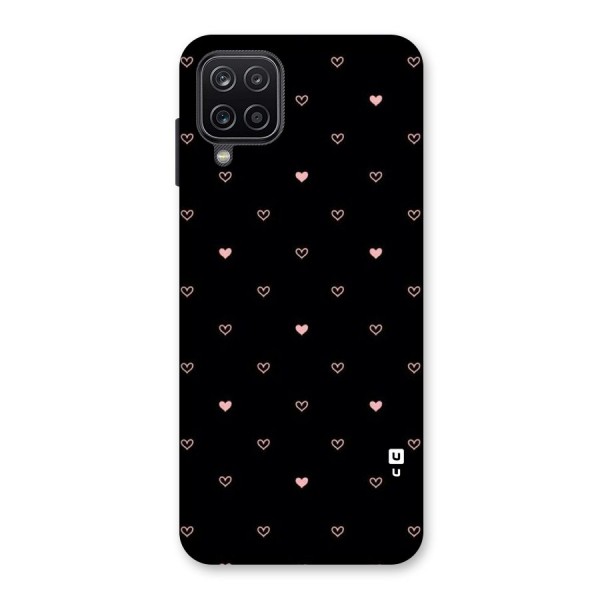 Tiny Little Pink Pattern Back Case for Galaxy A12